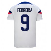 Fotbalové Dres Spojené státy Jesus Ferreira #9 Domácí MS 2022 Krátký Rukáv